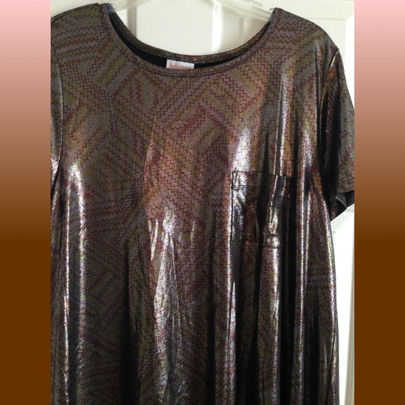NWT LLR Xl Elegant Aztec Gold/Silver/Bronze Carly - Picture 2 of 2